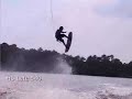 Wake boarding tricks
