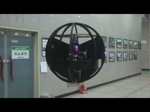 Spherical Flight Vehicle (Flying ball, Sphere drone, Single rotor, VTOL...)