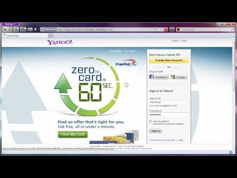 how to update yahoo mail