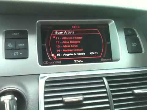 Audi Q7 2007 iPod Bluetooth install on factory radio
