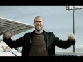 zinedine zidane in the advert of canalsat, a french tv network.