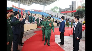 Uông Bí: Giao nhận quân đợt 2 năm 2021