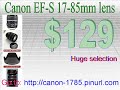 Canon EF-S 17-85mm lens review &amp; sale