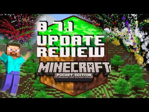 Minecraft Pocket Edition 0.7.1 Update Review (0.7.0 Bugfix Update) iPhone/iPod/iPad/Android
