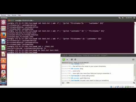 how to grep in linux