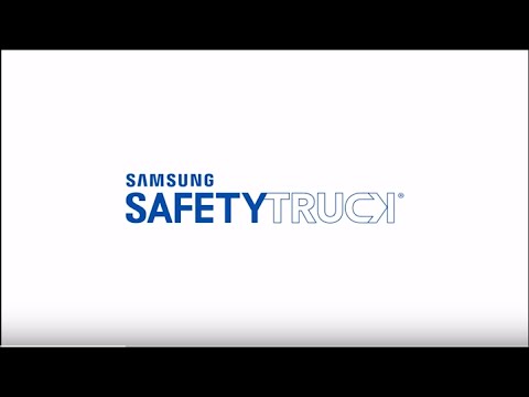 Samsung Safety Truck, presentación