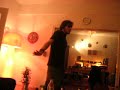 Der Gecko an der Scheiben-Tanz