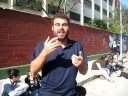 Reportaje en el recreo