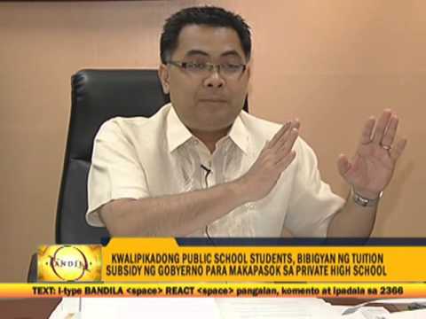 tuition - May nakikitang solusyon ang gobyerno sa inaasahang kakulangan ng mga silid-aralan sa mga public high school ngayong pasukan. Ito ay ang ilipat ang ilan sa mg...