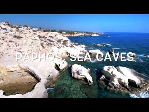 Cyprus, Paphos, Sea Caves. Кипр, Пафос, Си Кейвз. Влог. Отдых
