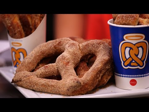 yumsugar Recipes - It'd be hard to imagine a pretzel lover who hasn't had a moment of weakness with one of Auntie Anne's soft baked pretzels. To learn how the eatery makes its ...