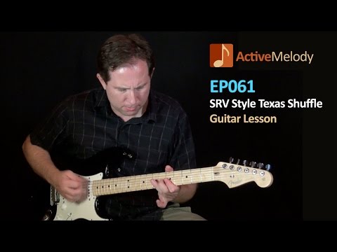 guitar - To download the tablature, MP3 jam tracks (2 tempos), and for the 2nd video for this lesson, be sure to visit: http://www.activemelody.com/lessons/free_lesson_content/srv-stevie-ray-vaughan-style-t...