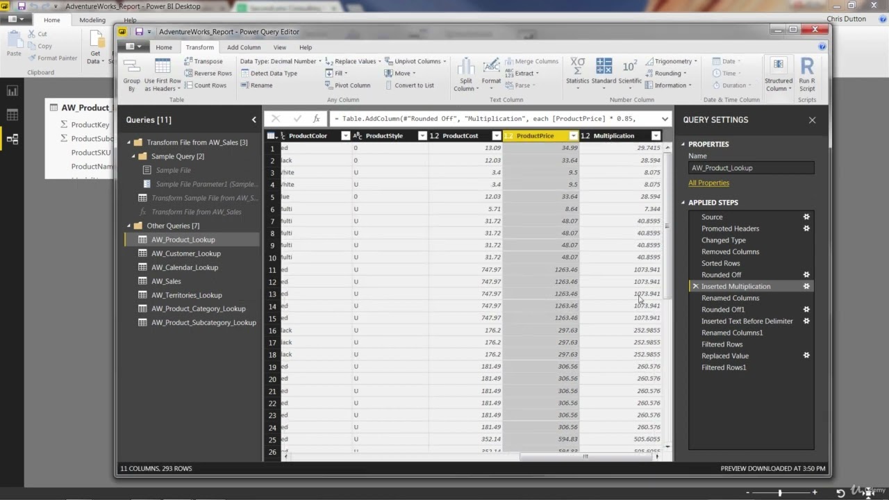 HOMEWORK SOLUTION Connecting & Shaping Data with Power BI Desktop MS Power BI Desktop for BI