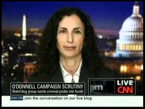 Melanie Sloan Discusses Christine O’Donnell with Anderson Cooper