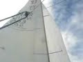 X-99 surfing in 19 knots