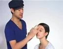 sofina aube x alblanc makeup demo 1
