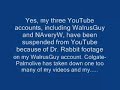WalrusGuy Suspended + Someone helped him get suspended.