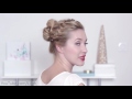 Waterfall bun hairstyle for everyday ✿ Medium long hair tutorial BUN