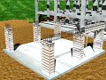 Concrete Forms Construction of Concrete Post and Beams
