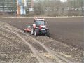 Loonbedrijf Tuller ploegen met Case IH Puma 195 cvx en Kverneland EG 100-300