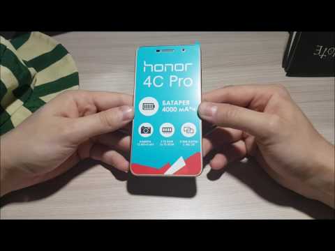 Обзор Honor 4C Pro (gold)