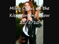 Entrevista para Kiss Morning