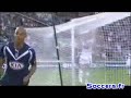 bordeaux-lorient saison 2007-2008. les 2 buts girondins et les 2 buts lorientais.