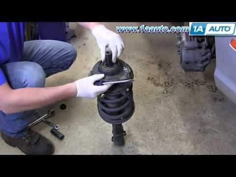 How To Replace Front Strut Mount or Spring 2001 06 Hyundai Elantra