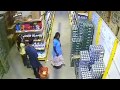 Women steal box of pop under her dress