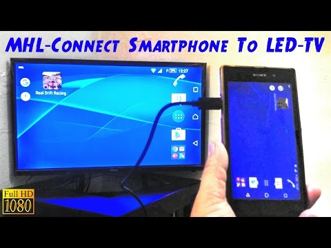 MHL How To Connect Smartphone To TV LED TV HDTV