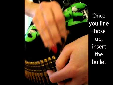 how to bullet belt