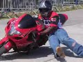 stunt bike burn  jason britton and manu de nice