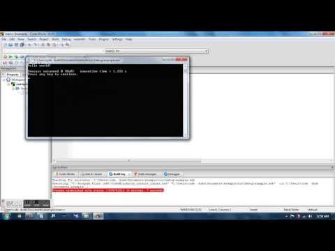 how to run a c program in laptop