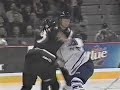 Ben Ondrus vs Kevin Bieksa Nov 17, 2004