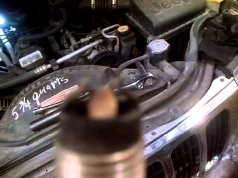 Jeep cherokee change spark plugs & explaination