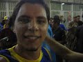 boca juniors ..fuera del camp nou,fiesta total