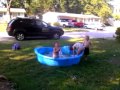 One hot summer day.....baby gone wild lol One hot summer day.....baby gone wild lol