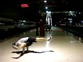Porta, Risu y unos cuantos calamare m�s esperando el tren xD