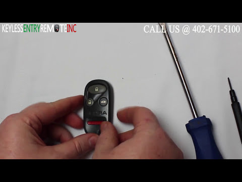 How To Replace Acura RL Key Fob Battery 1996 2001