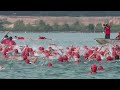 Start Schwimmen Frankfurter Sparkasse IRONMAN European Championship 2010 Langener Waldsee Frankfurt