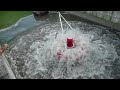 Surface aerator high speed