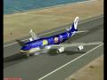 FS2004 All Nippon Airways 747-481D pousando em Tokyo Haneda