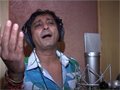 Sukhvinder Singh does a song recording for the film Kaminey