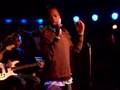 Pete singing at The Village Underground NY