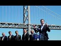 Click here to watch this video Gavin Newsom at Warriors press conference in SF