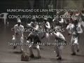 CONCURSO DE DANZAS - MUNICIPALIDAD LIMA