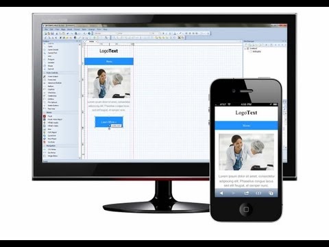 How to create a Mobile Website in WYSIWYG Web Builder 9