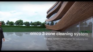 Emco 3-zone cleaning system