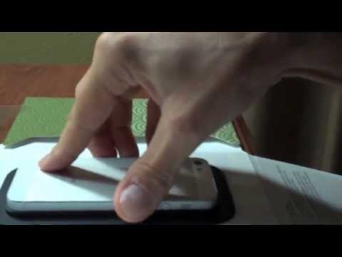how to fit iphone 5 screen