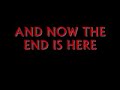 The End - Bullet For My Valentine Lyrics The End - Bullet For My Valentine Lyrics